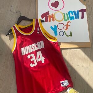 Vintage Houston Rockets Olajuwon jersey